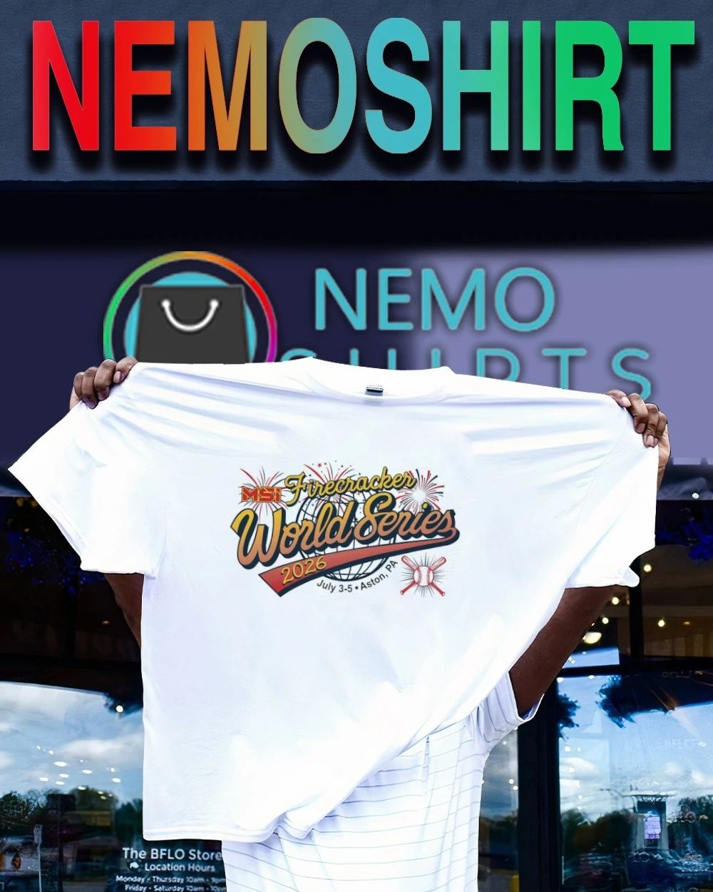 MSI Firecracker World Series Tournament 2026 shirt
