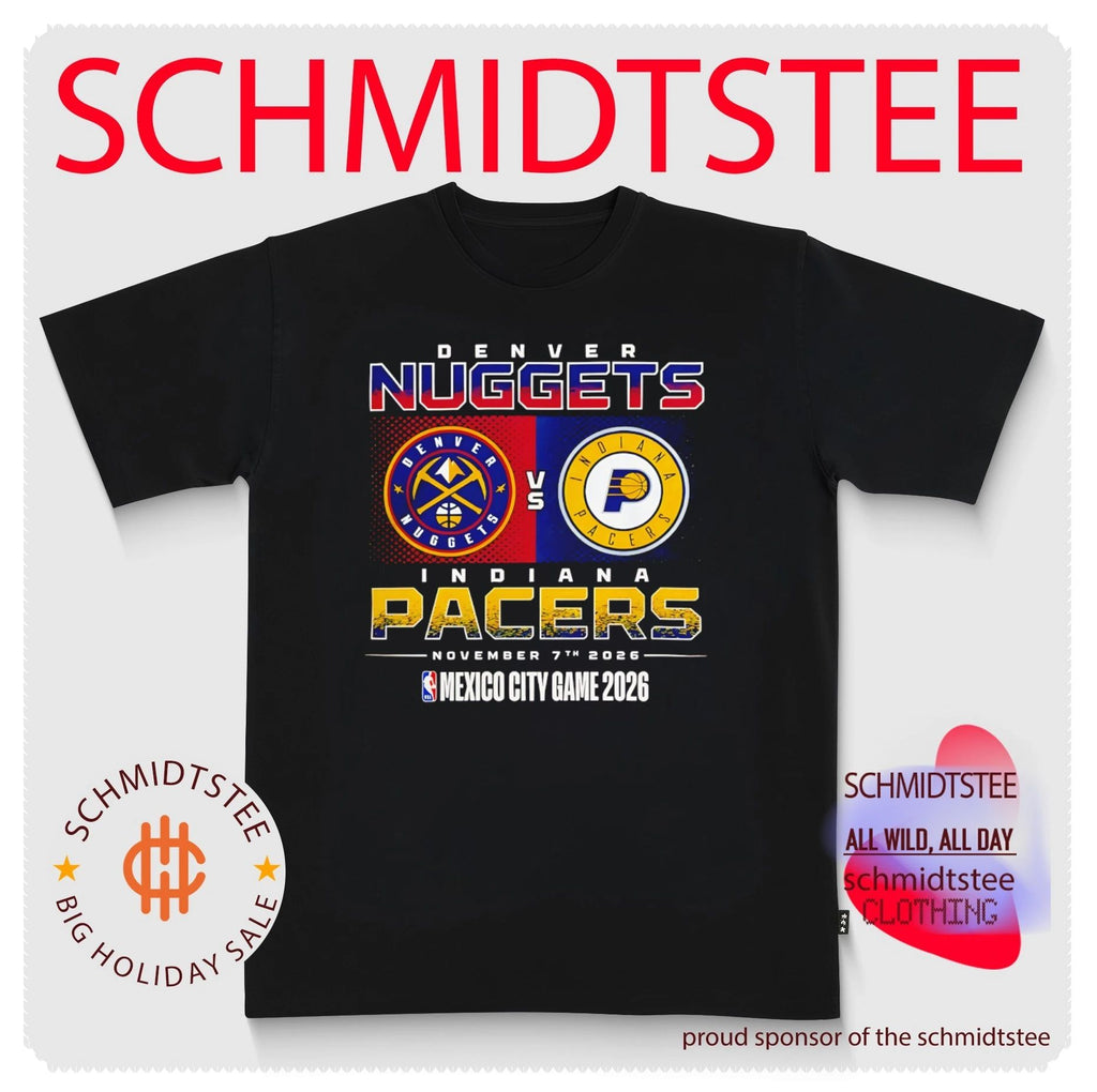 Denver Nuggets vs. Indiana Pacers 2026 NBA Global Games Mexico City shirt