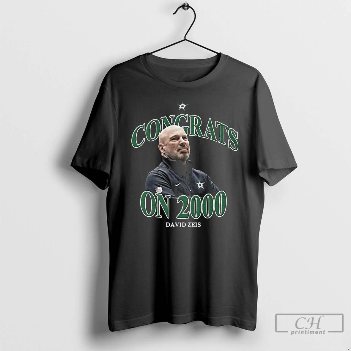 Premium David Zeis Congrats On 2000 Long Sleve T Shirts