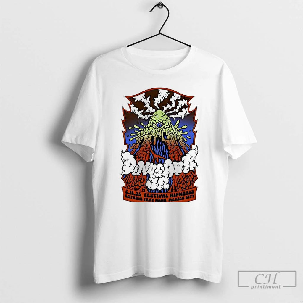 Premium Dinosaur Jr At Hipnosis Festival 2025 Estadio Fray Nano Mexico City T Shirts