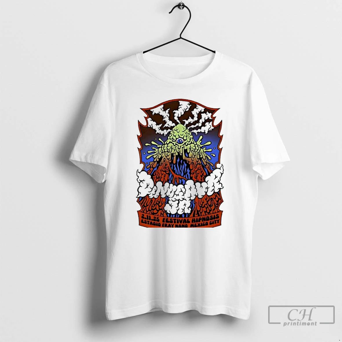 Premium Dinosaur Jr At Hipnosis Festival 2025 Estadio Fray Nano Mexico City T Shirts