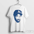 Classic Kobe Bryant Big Face Los Angeles Dodgers Mlb Baseball Vintage T Shirts