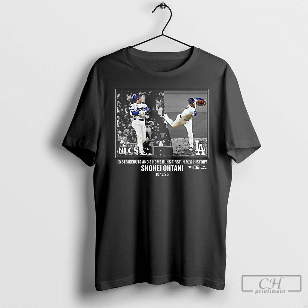 Classic Shohei Ohtani Los Angeles Dodgers 2025 Mlb Postseason Moment Long Sleve T Shirts