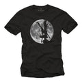 DEATH RYUK MEN COMIC SHIRT WITH NERD NOTE PRINT - SHORT SLEEVE MANGA SERIES TEE