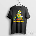 Classic Grinch And Dog Michigan Wolverines Football T Shirts