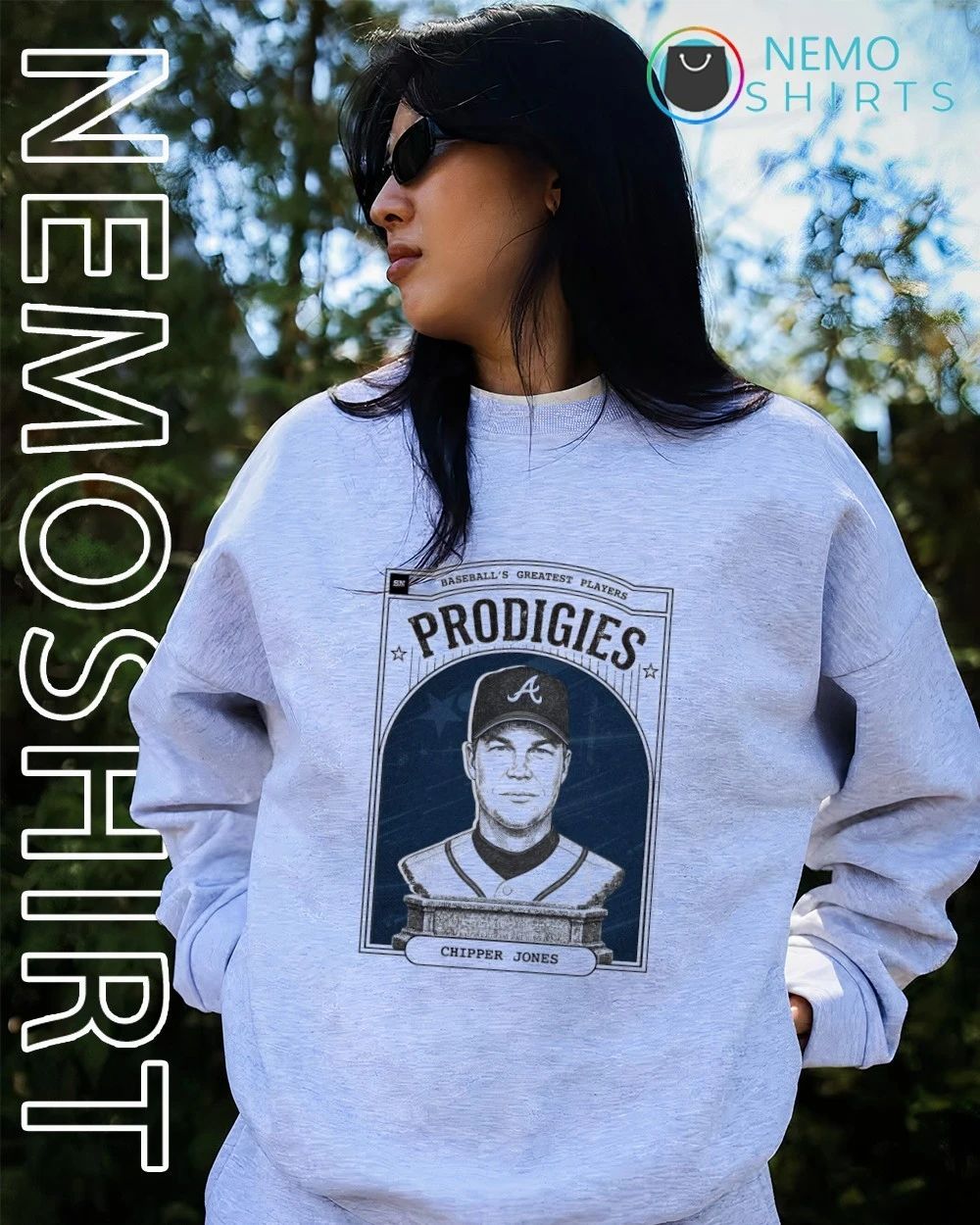 Chipper Jones Prodigies Baseball’s Greatest Players shirt