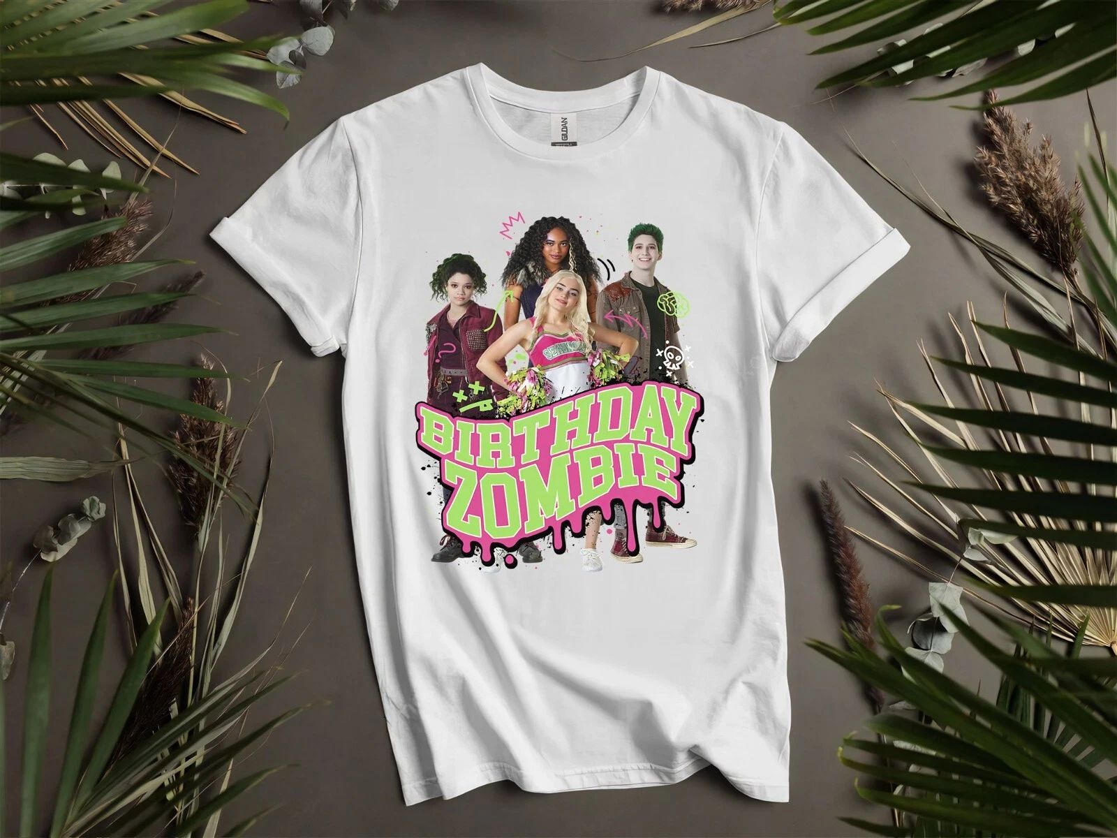 Zombies Birthday Zombie Poster Wdw Magic Hoodie Tshirt Men Women Unisex AD788