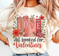 Pink Ribbon & Rose Heart Comfort T-Shirt Girly Aesthetic Valentine Tee