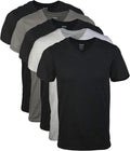 Gildan Men's V-Neck T-Shirts, Multipack, Style Undershirt Taped Neck & shoulder
