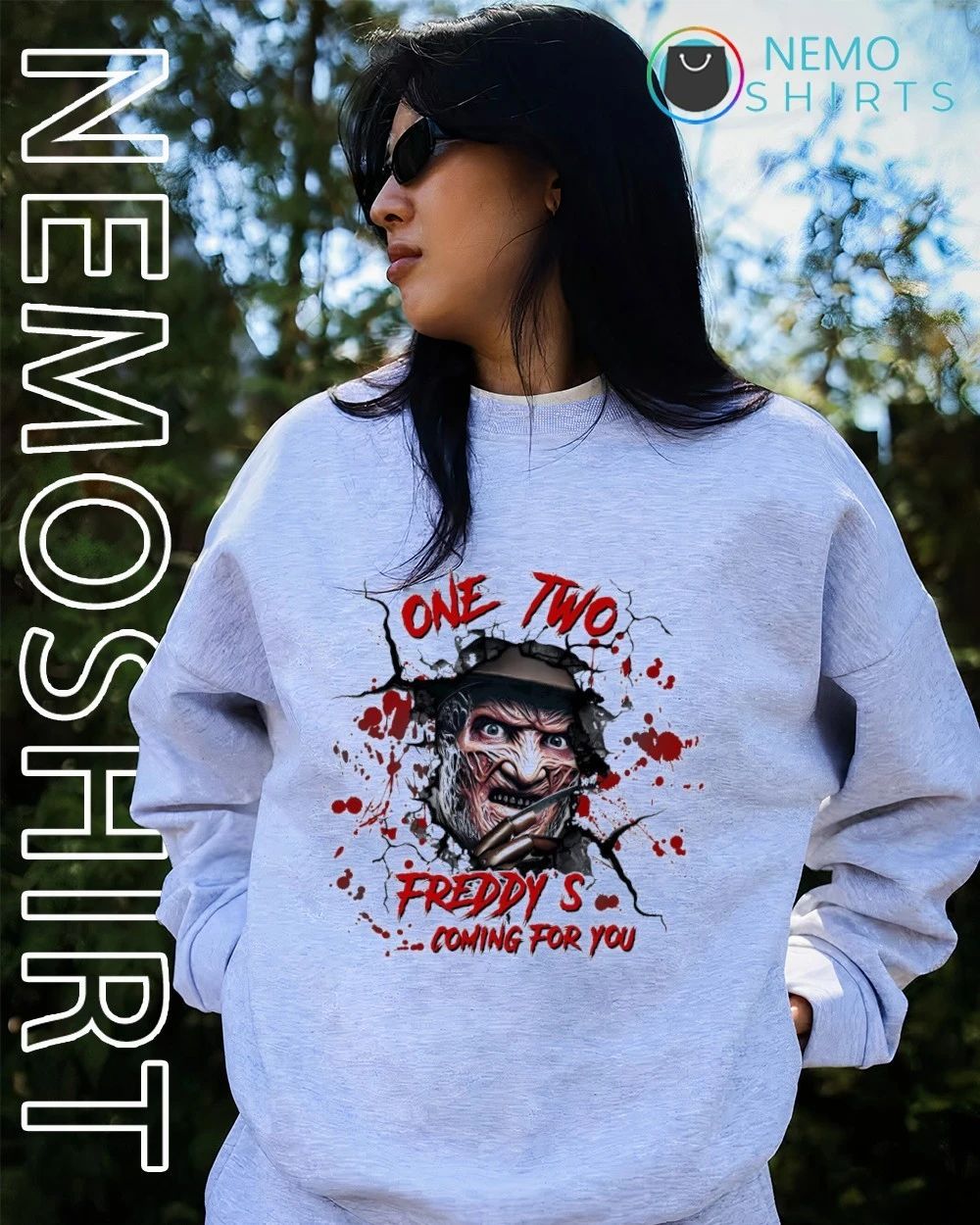 Freddy Krueger One Two Freddy’s Coming for You Halloween shirt