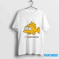 I Love Hamilton Harbour Orange Fish Tshirts Sweater