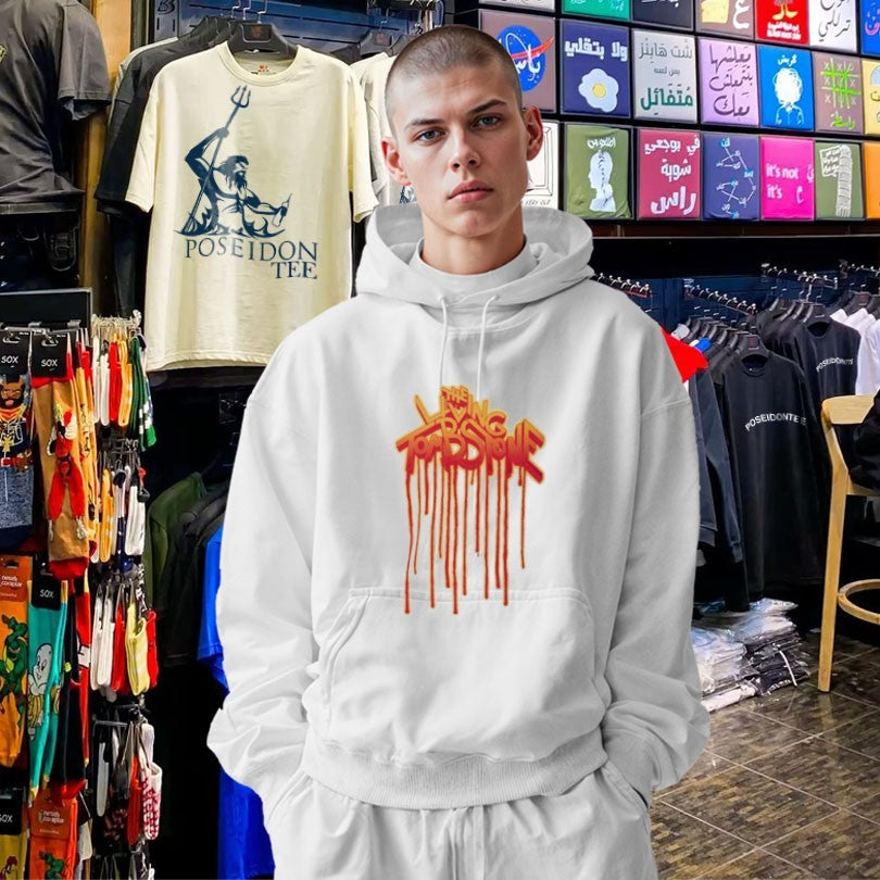 The Living Tombstone Drip Logo Summer T-shirt