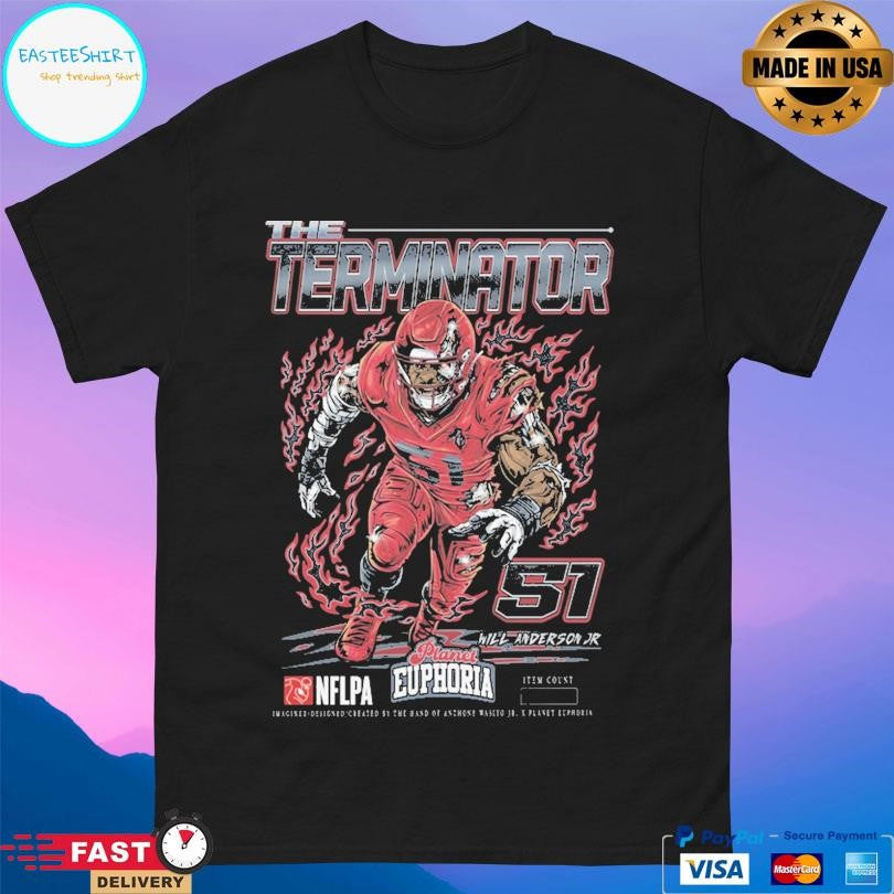 Will Anderson Jr The Terminator Planet Euphoria Shirt