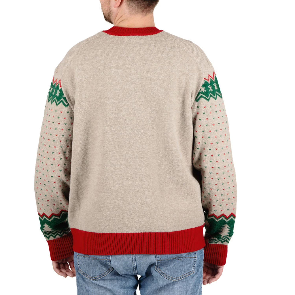 NEW National Lampoons Christmas Vacation Clark Griswold Men's Holiday Christmas sweater