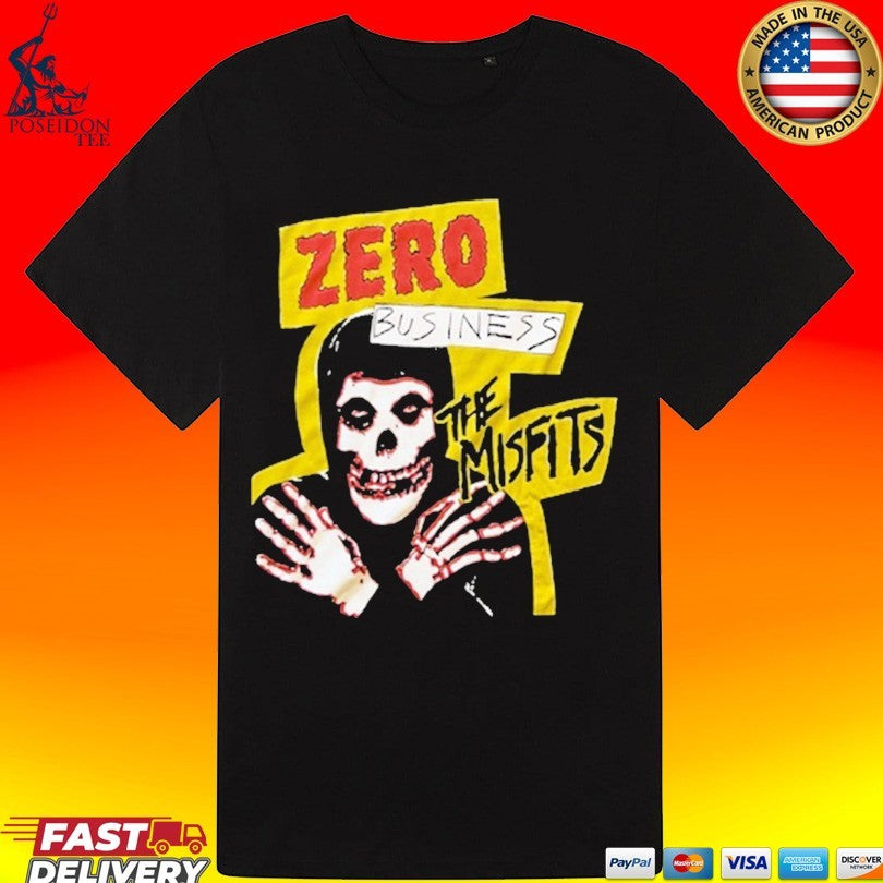 Zero Skateboards Misfits Zero Business T-shirt