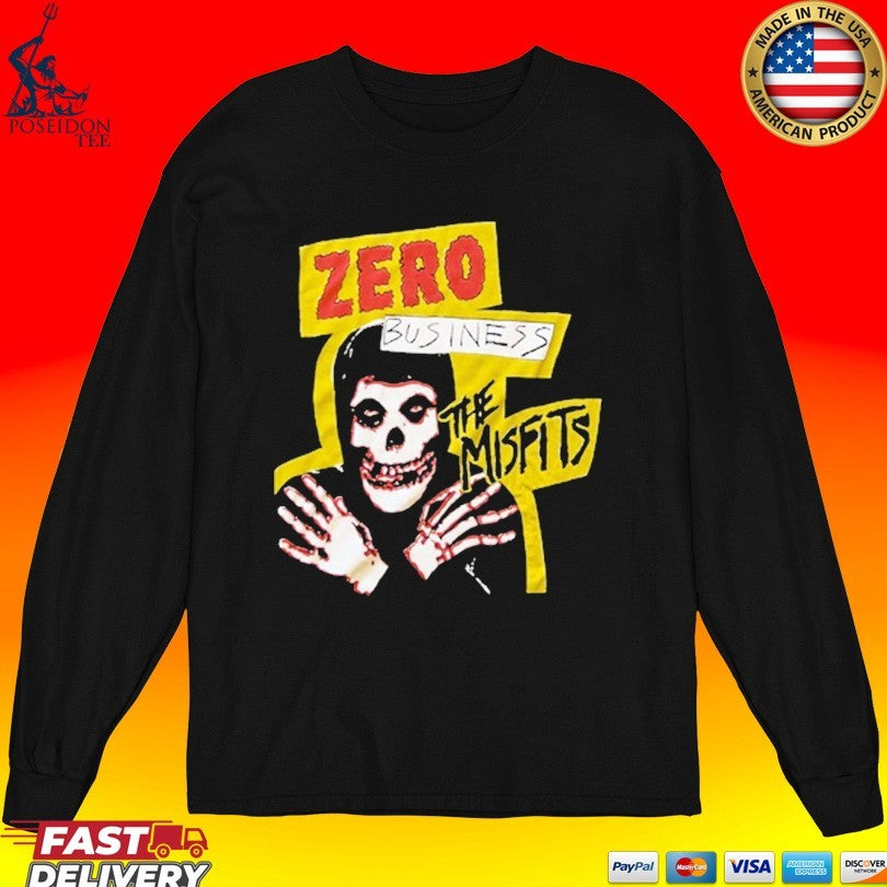 Zero Skateboards Misfits Zero Business T-shirt