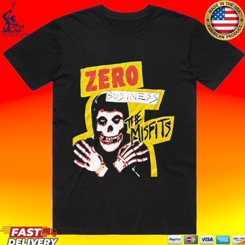 Zero Skateboards Misfits Zero Business T-shirt